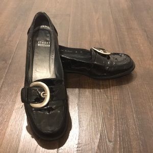 Stuart Weitzman Loafer with Buckle size 8